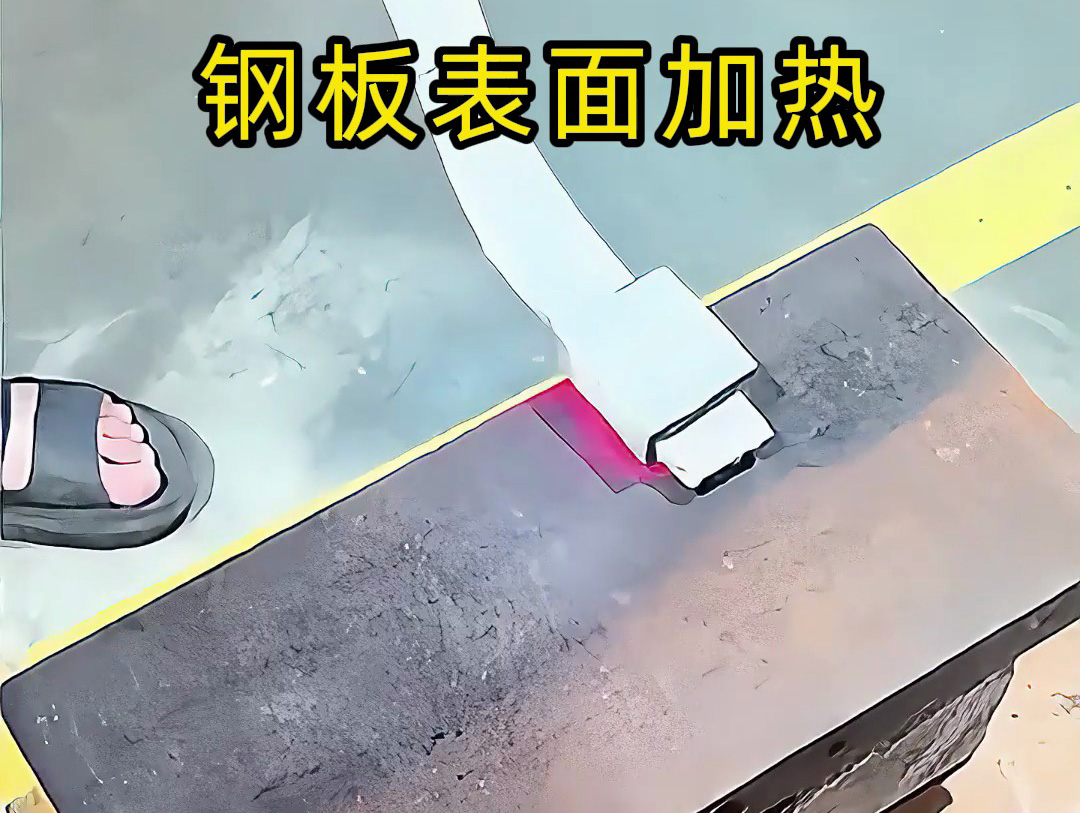 鋼板表面加熱無需愁！海瑞拓手持式高頻加熱機(jī)：即放即熱，一分鐘上手