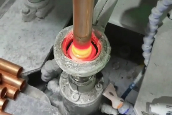 雙工位高頻釬焊機，銅管焊接設備
